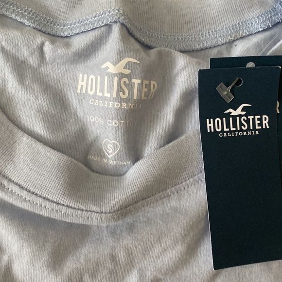Hollister Girls Crop Top Graphic Tee Size Small - Picture 3 of 4